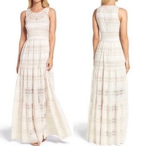 NWOT crochet maxi dress